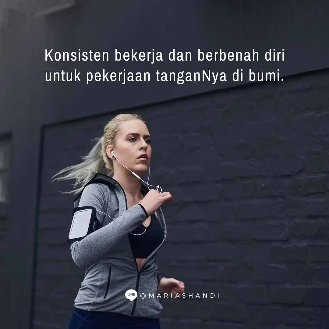 Konsisten BagiNya