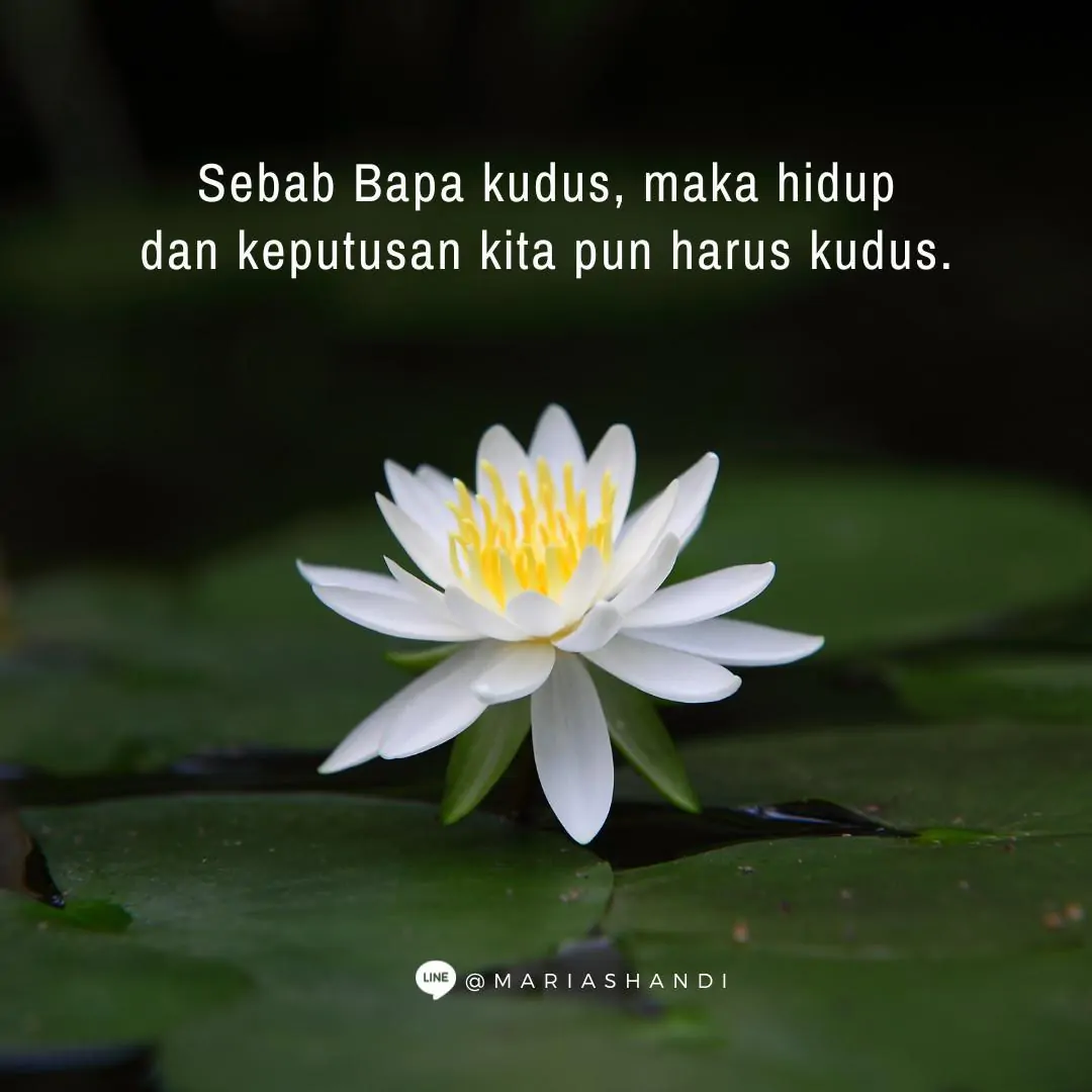 Kekudusan dan Konsistensi Kekudusan dan Konsistensi
